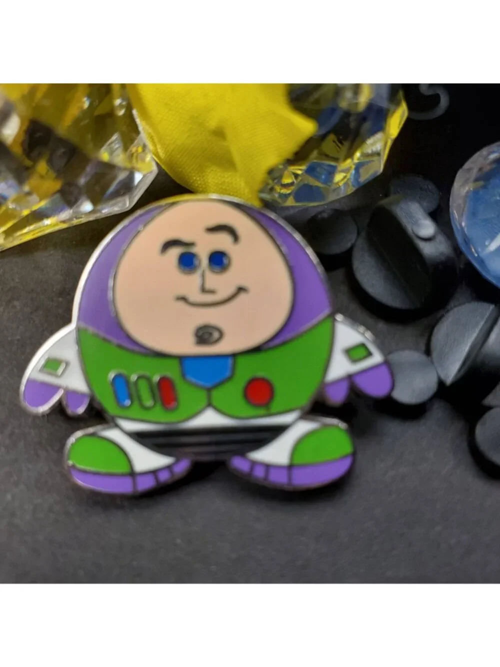 Disney Buzz Lightyear Trading Pin Pixar Toy Story Tsum Tsum Lapel Pin Brooch
